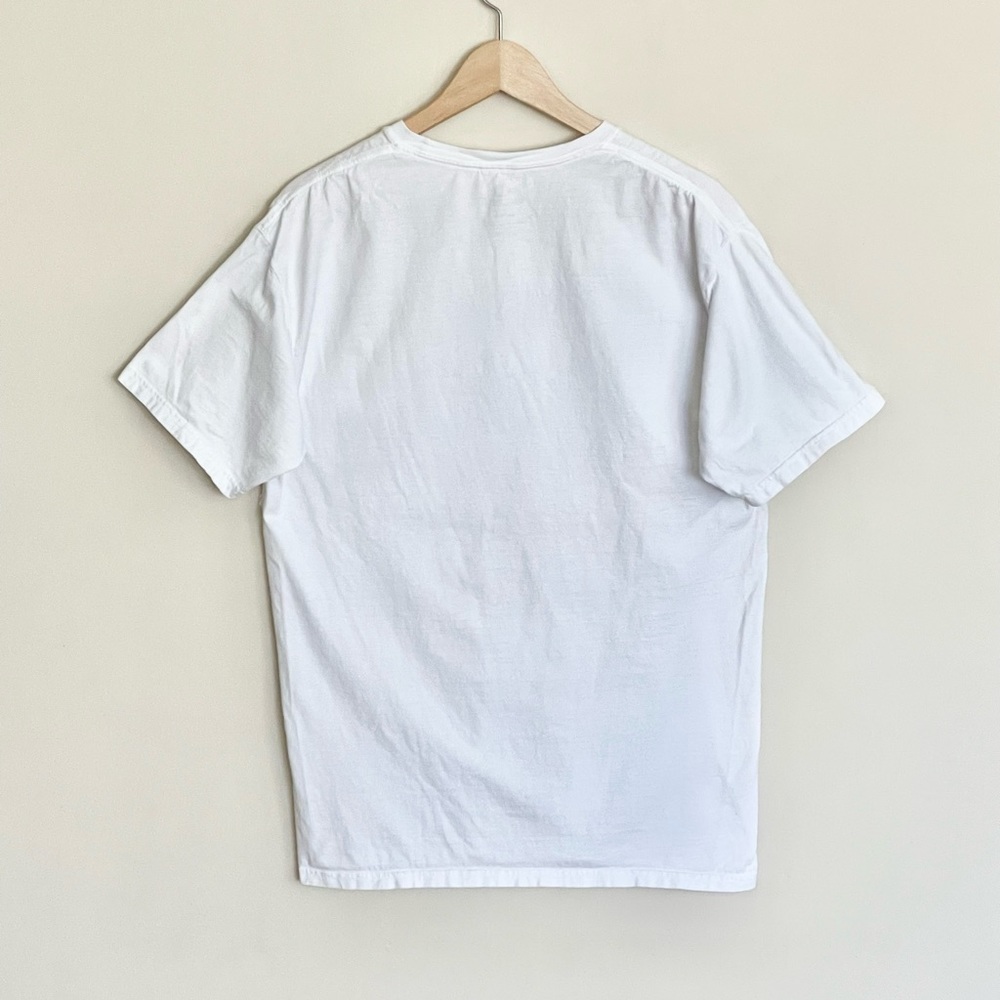 Gumby Aloha! Surf Beach Palm Graphic White T Shirt Adult size Medium - Picture 5 of 6